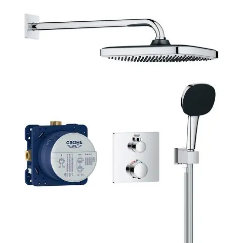 Snabb frakt Grohe Precision Thermostat 34882000 Takduschset